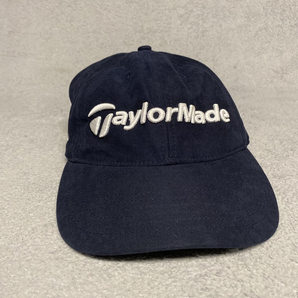 Taylormade Burner Hat Mens‎ Adjustable Golf Cap Navy Blue